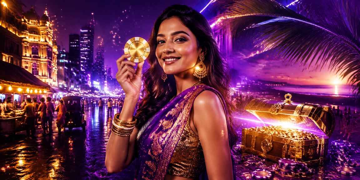 Excited players enjoying Aviator game betting in Mumbai beach area